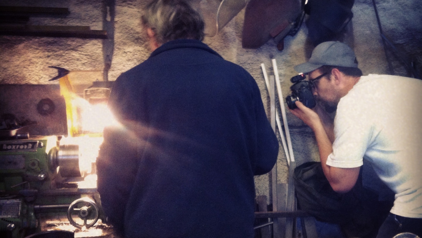 Behind the scenes at our recent workshop photoshoot